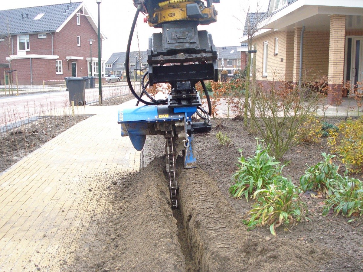 Sleuvenfrees CW05 en euro aansluiting